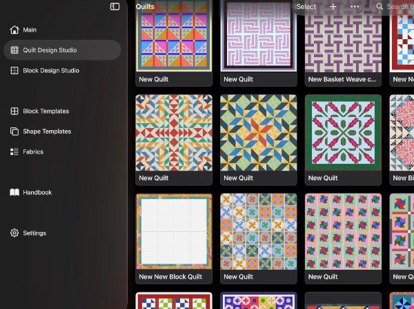 Quilt Studio screenshot